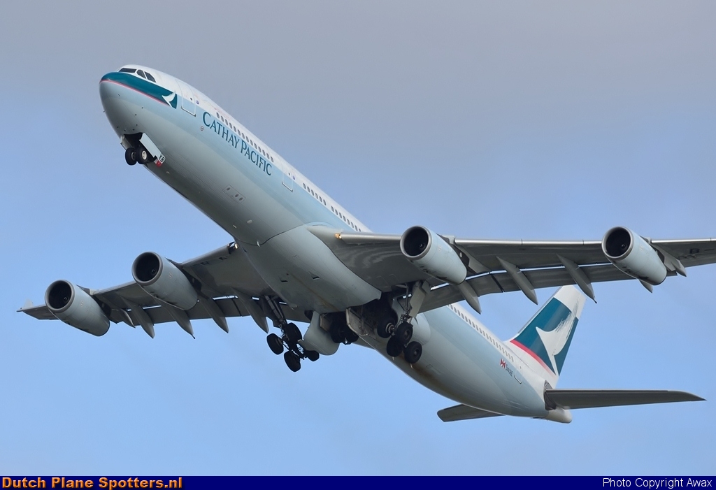 B-HXB Airbus A340-300 Cathay Pacific by Awax