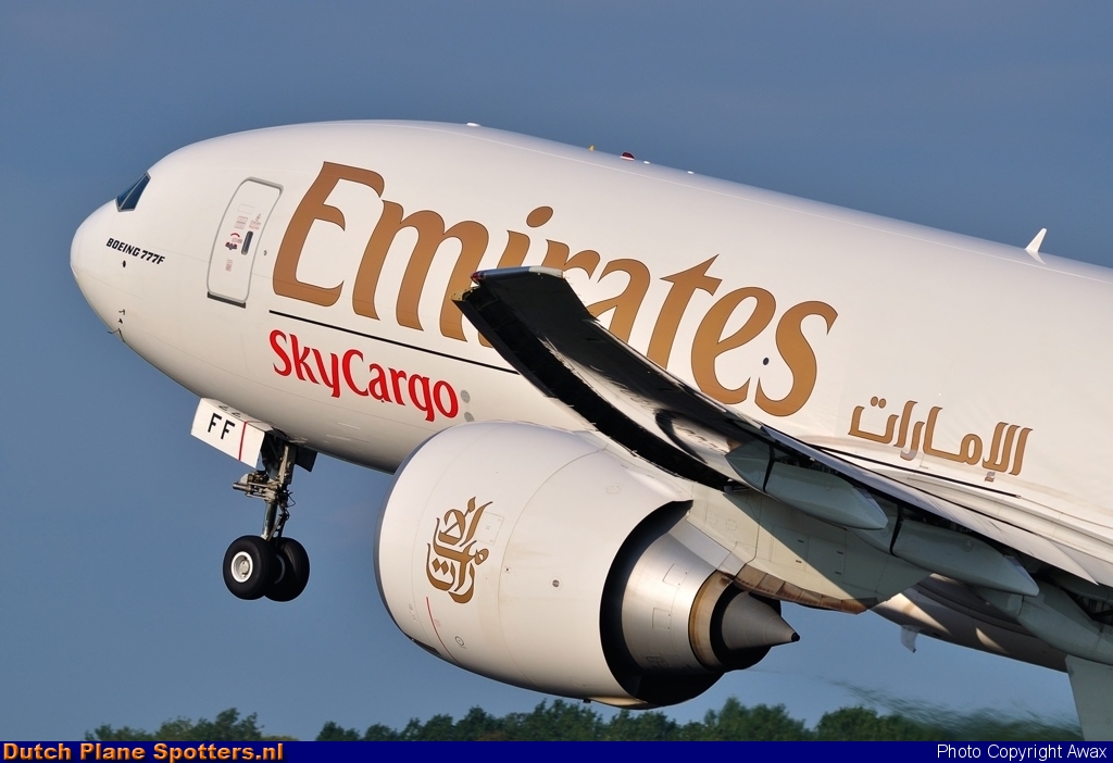 A6-EFF Boeing 777-F Emirates Sky Cargo by Awax