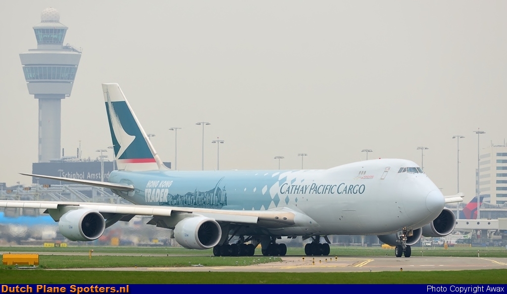 B-LJA Boeing 747-8 Cathay Pacific Cargo by Awax