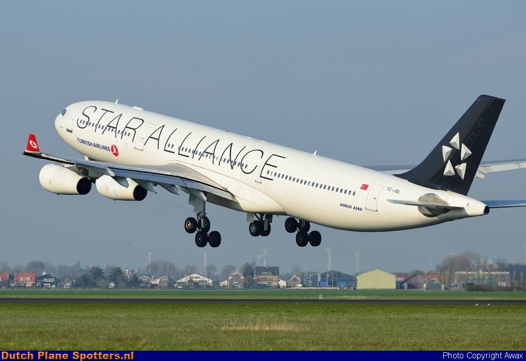 TC-JDL Airbus A340-300 Turkish Airlines by Awax