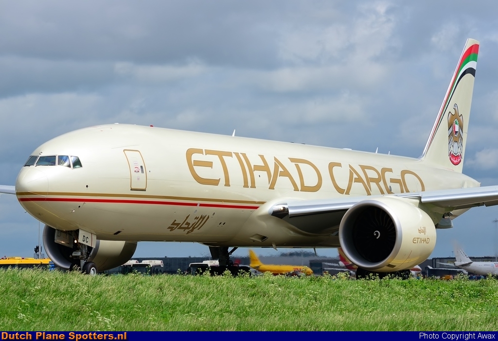 A6-DDC Boeing 777-F Etihad Cargo by Awax