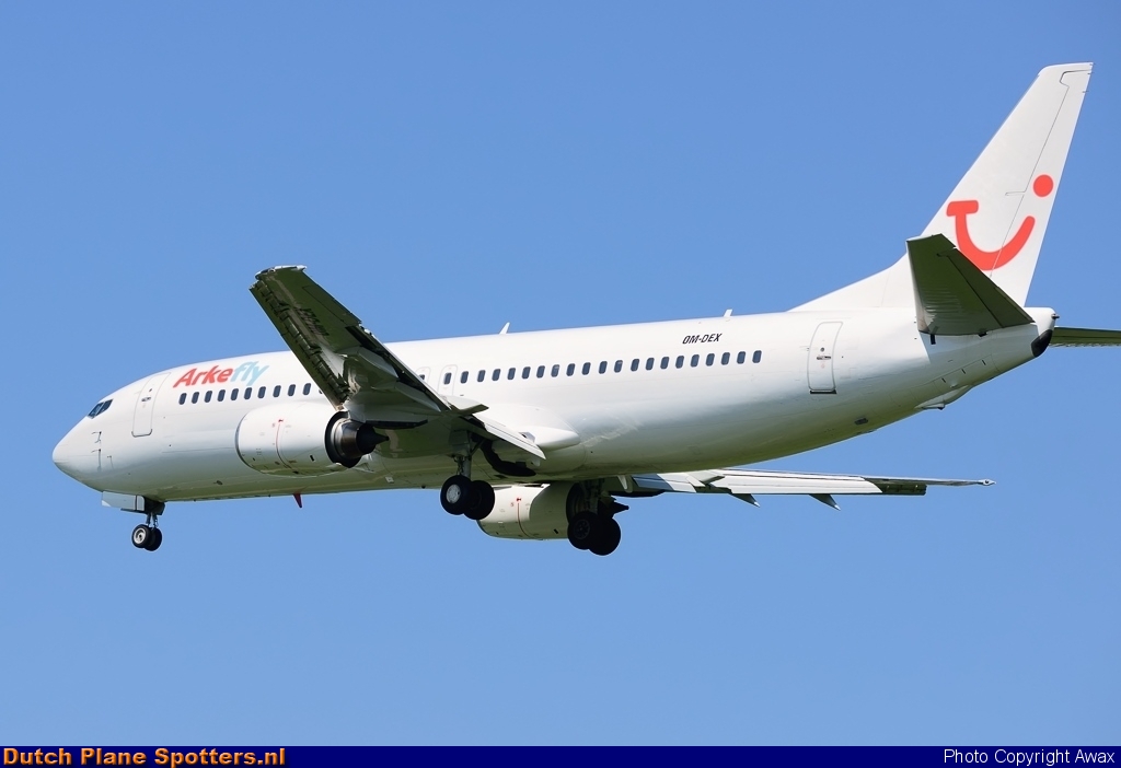 OM-DEX Boeing 737-400 AirExplore (ArkeFly) by Awax