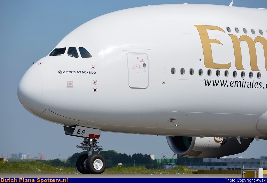 A6-EEG Airbus A380-800 Emirates by Awax