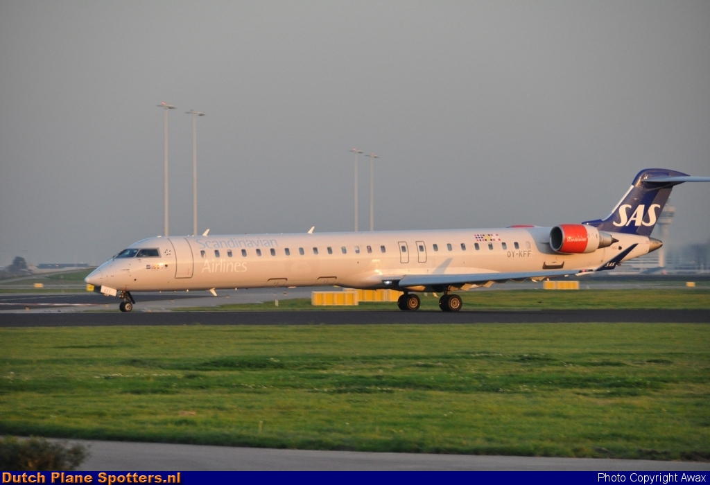 OY-KFF Bombardier Canadair CRJ900 SAS Scandinavian Airlines by Awax