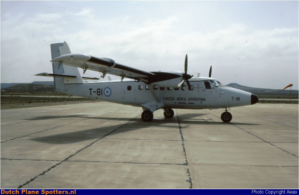 T-81 De Havilland Canada DHC-6 Twin Otter MIL - Argentinian Air Force by Awax