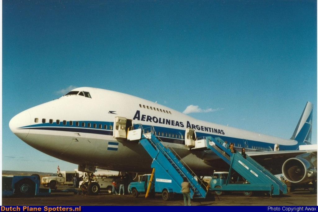 LV-LZD Boeing 747-200 Aerolineas Argentinas by Awax