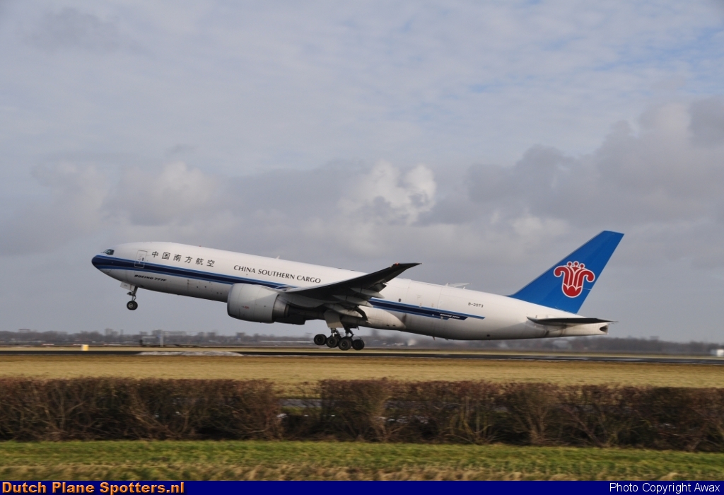 B-2073 Boeing 777-F China Southern Cargo by Awax