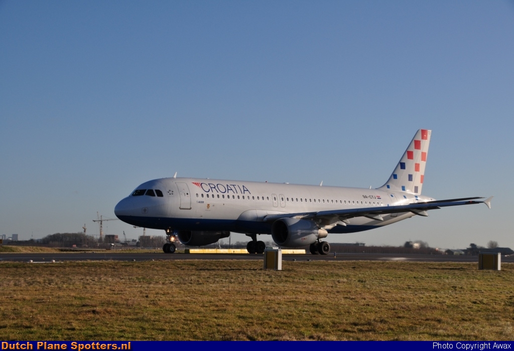 9A-CTJ Airbus A320 Croatia Airlines by Awax