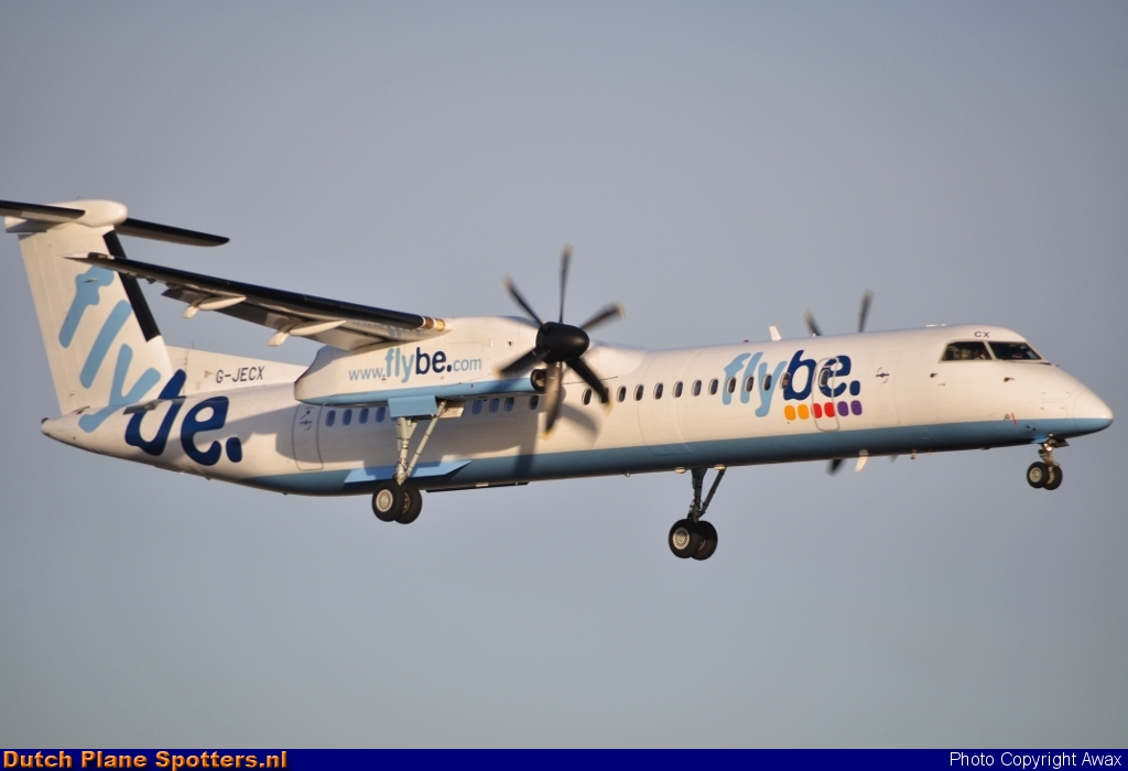 G-JECX Bombardier Dash 8-Q400 Flybe by Awax