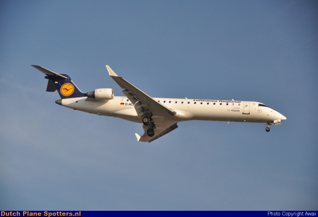 D-ACPA Bombardier Canadair CRJ700 CityLine (Lufthansa Regional) by Awax
