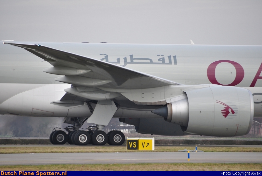 A7-BFB Boeing 777-F Qatar Airways Cargo by Awax