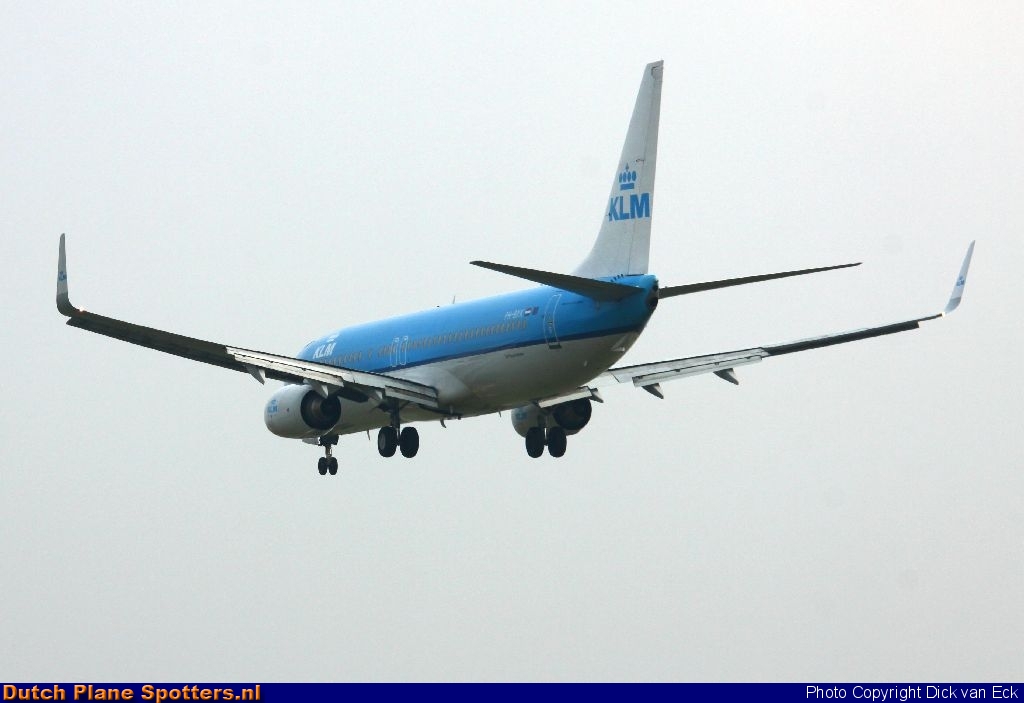 PH-BXK Boeing 737-800 KLM Royal Dutch Airlines by Dick van Eck
