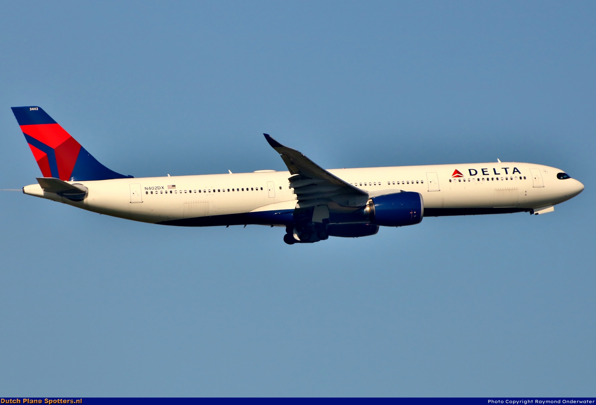 N402DX Airbus A330-900neo Delta Airlines by Raymond Onderwater