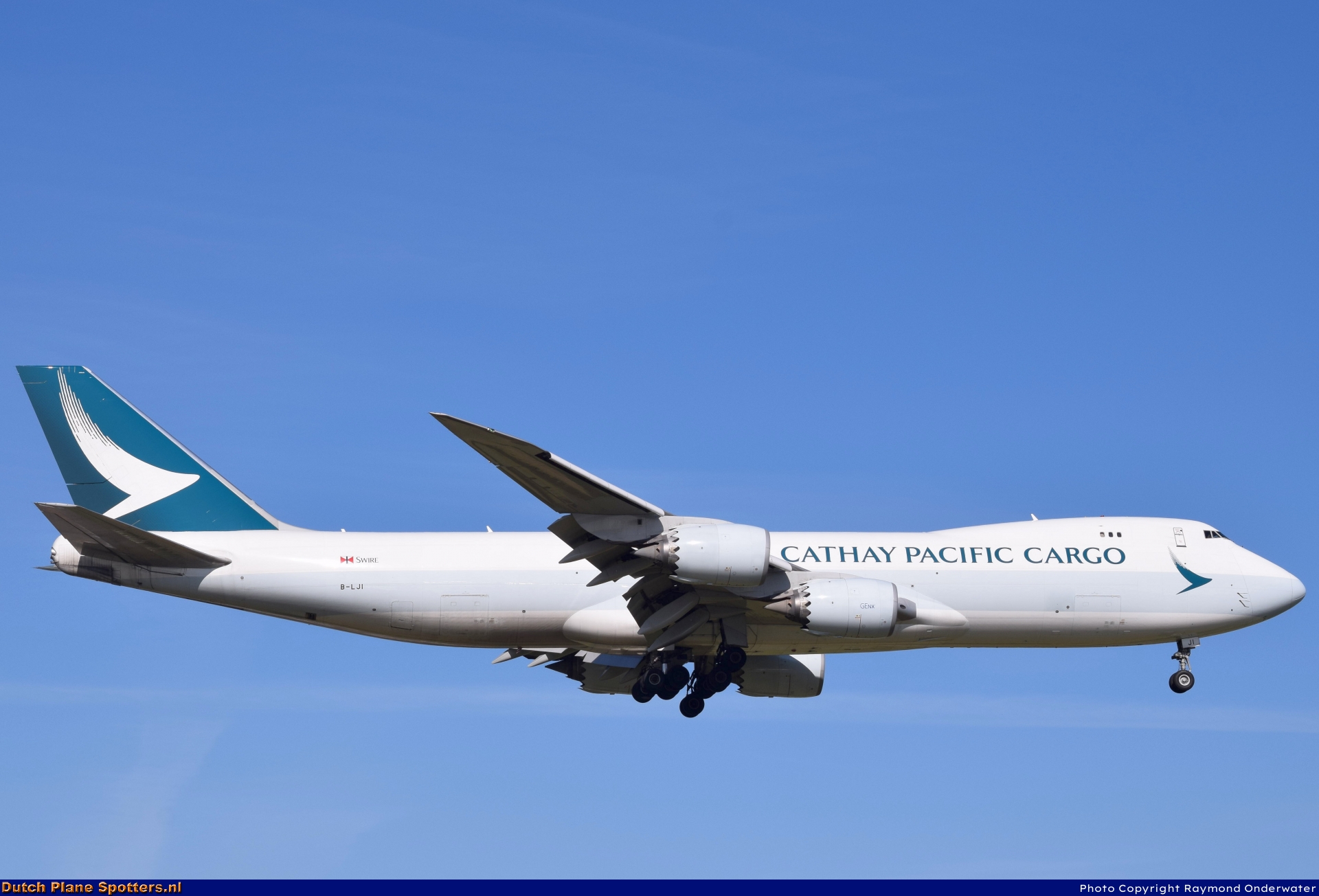 B-LJI Boeing 747-8 Cathay Pacific Cargo by Raymond Onderwater