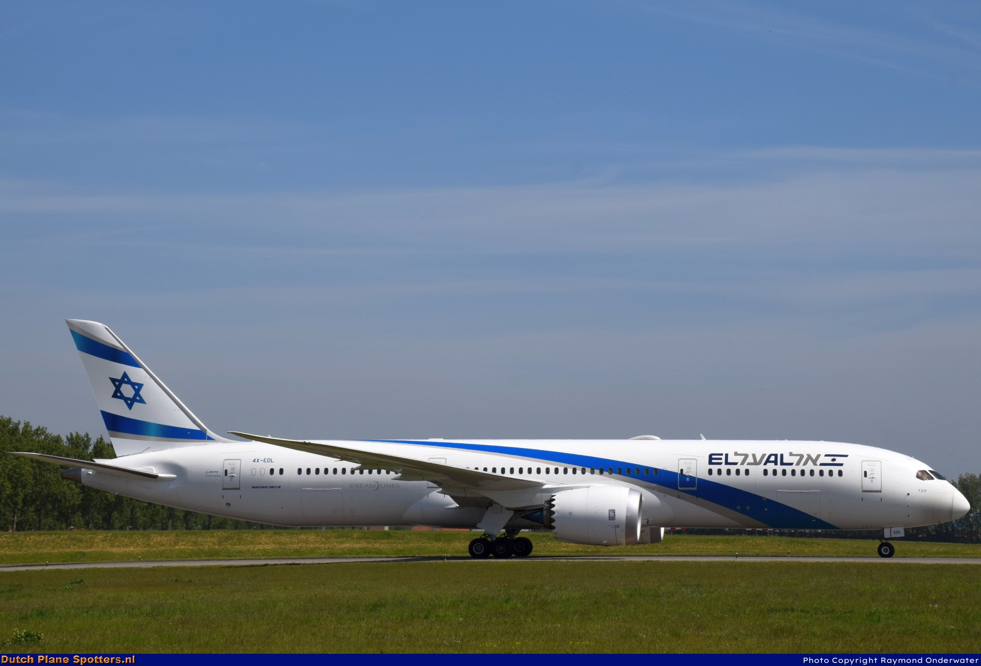 4X-EDL Boeing 787-9 Dreamliner El Al Israel Airlines by Raymond Onderwater