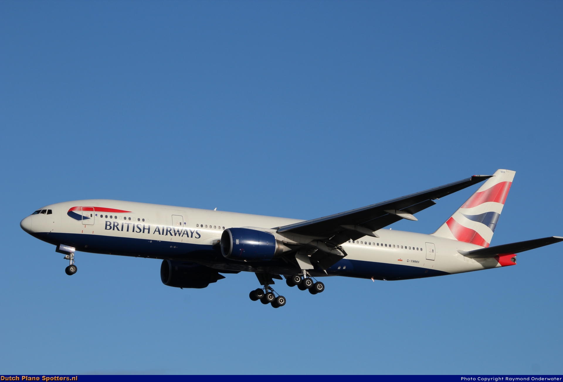 G-YMMH Boeing 777-200 British Airways by Raymond Onderwater