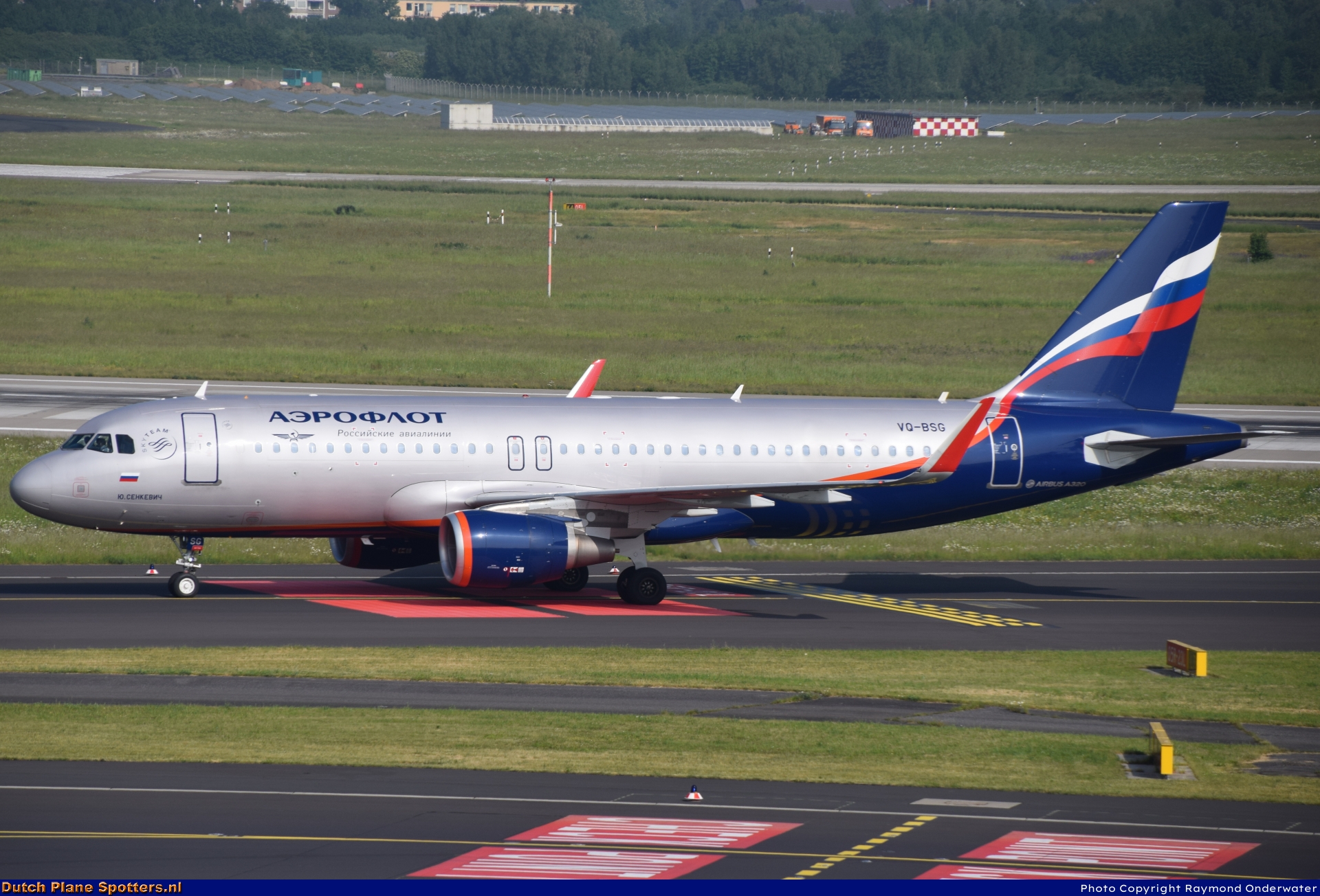 VQ-BSG Airbus A320 Aeroflot - Russian Airlines by Raymond Onderwater