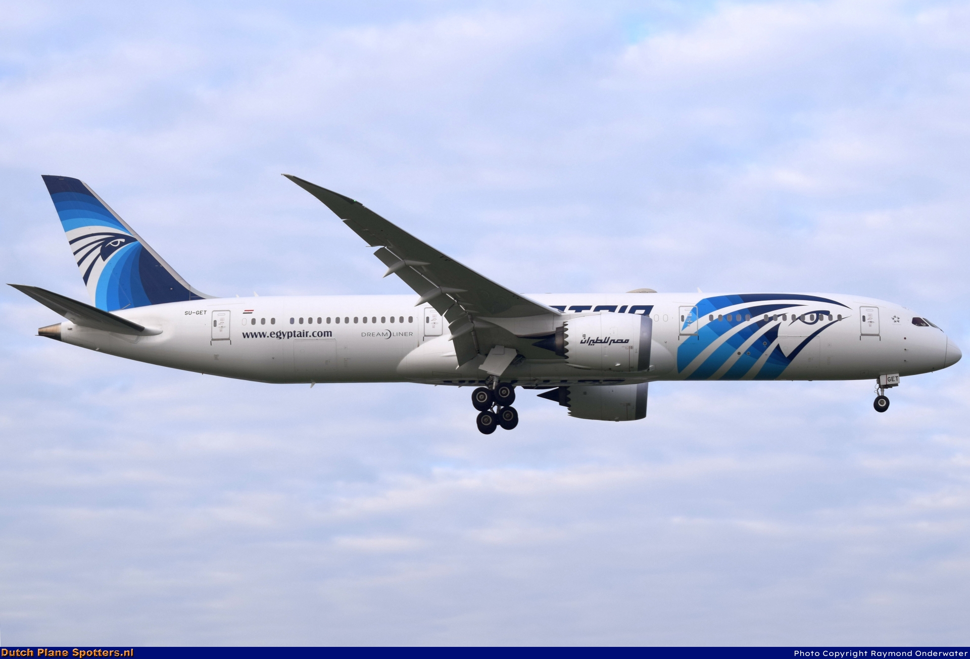 SU-GET Boeing 787-9 Dreamliner Egypt Air by Raymond Onderwater