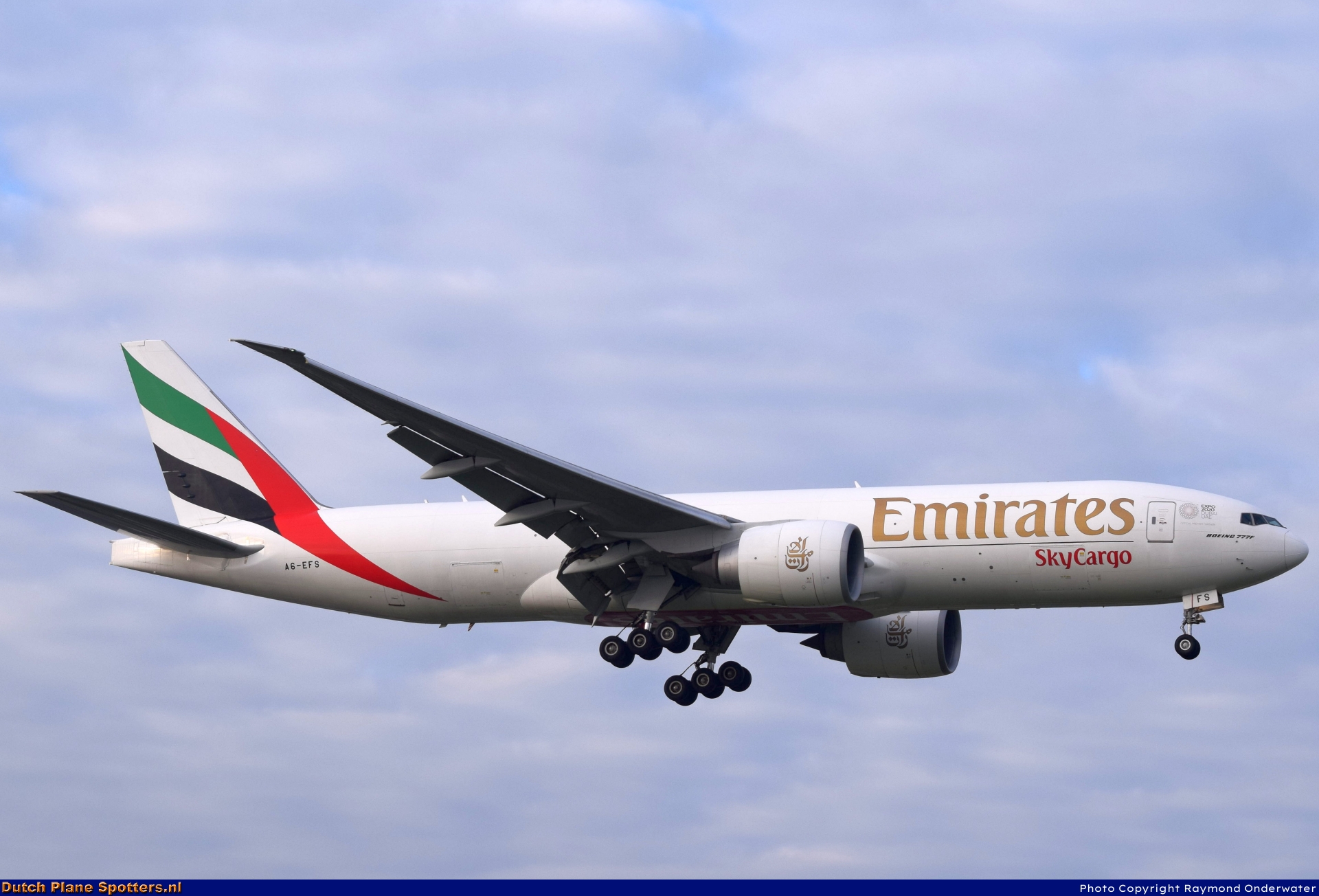 A6-EFS Boeing 777-F Emirates Sky Cargo by Raymond Onderwater