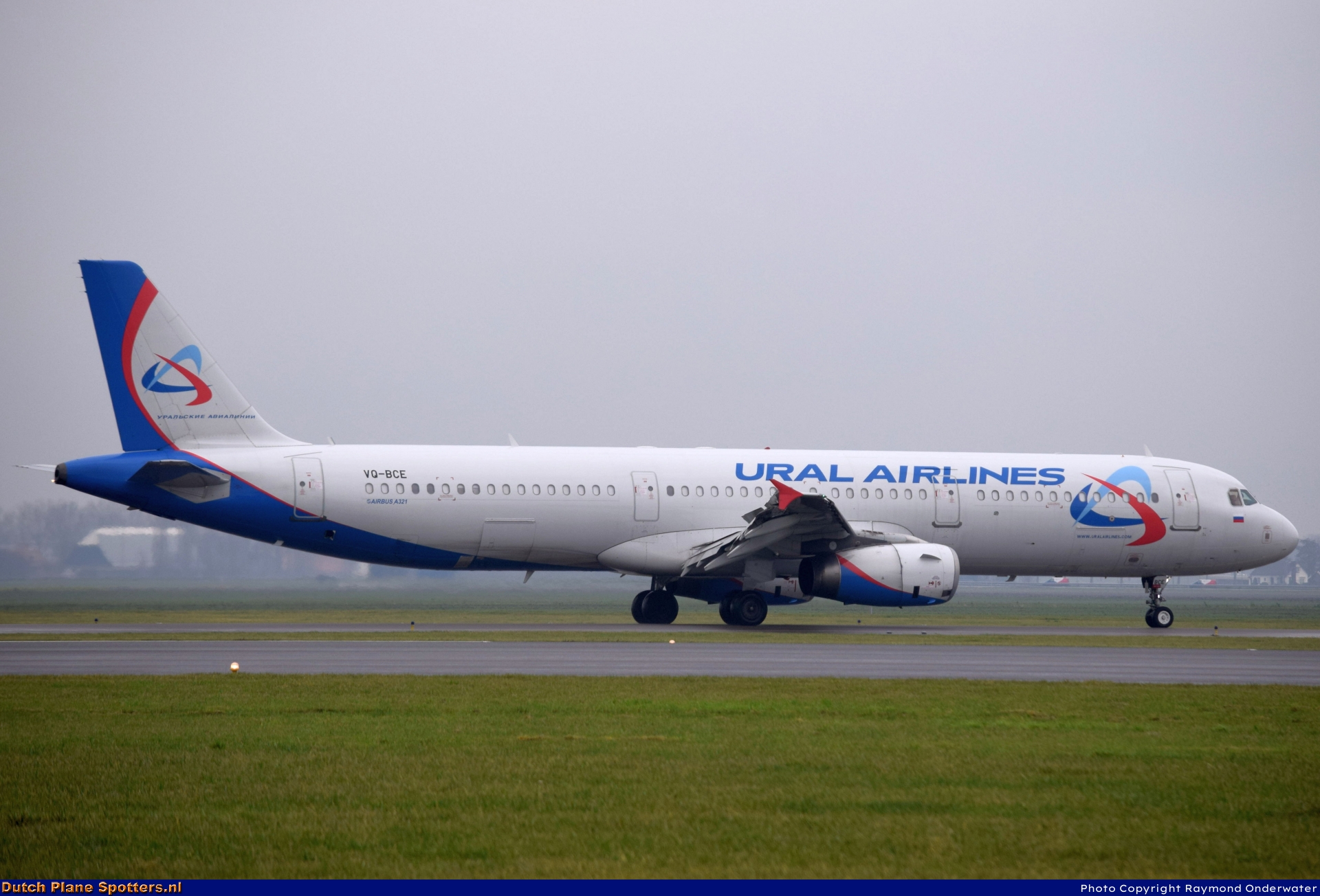 VQ-BCE Airbus A321 Ural Airlines by Raymond Onderwater