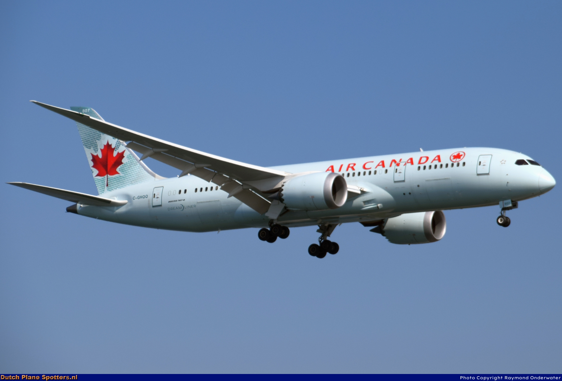 C-GHQQ Boeing 787-8 Dreamliner Air Canada by Raymond Onderwater