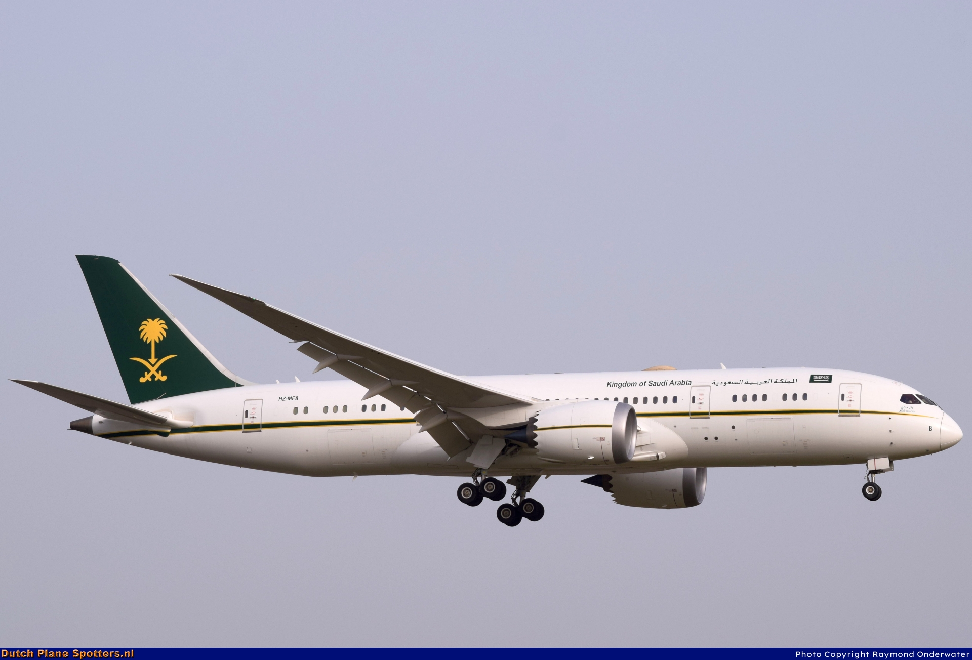 HZ-MF8 Boeing 787-8 Dreamliner Saudi Ministry of Finance and Economy by Raymond Onderwater