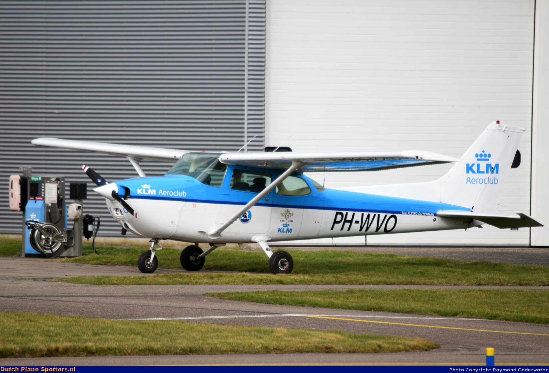 PH-WVO Cessna 172 Skyhawk II KLM Aeroclub by Raymond Onderwater
