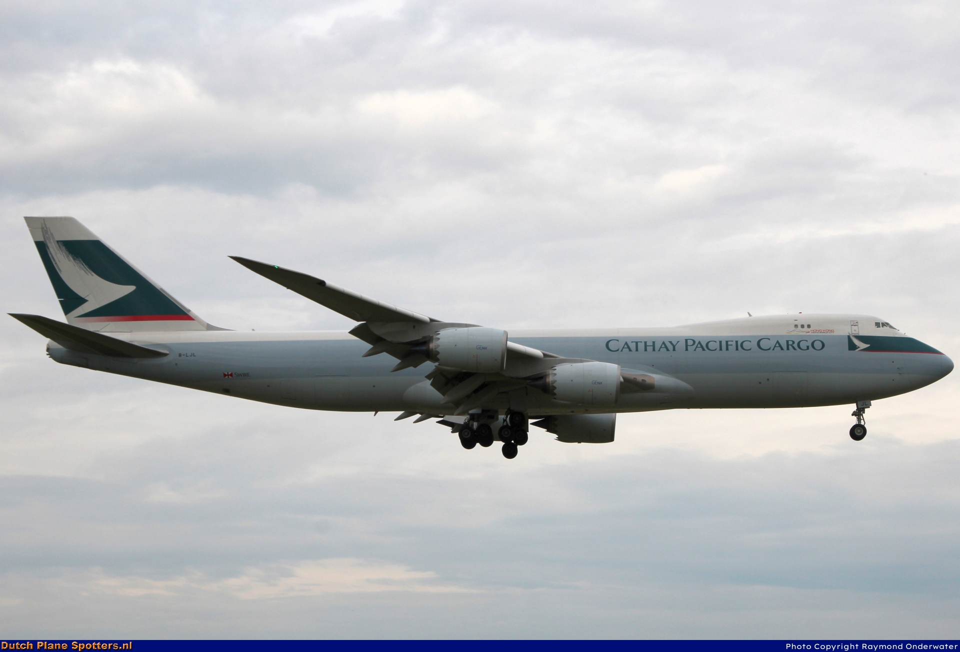 B-LJL Boeing 747-8 Cathay Pacific Cargo by Raymond Onderwater