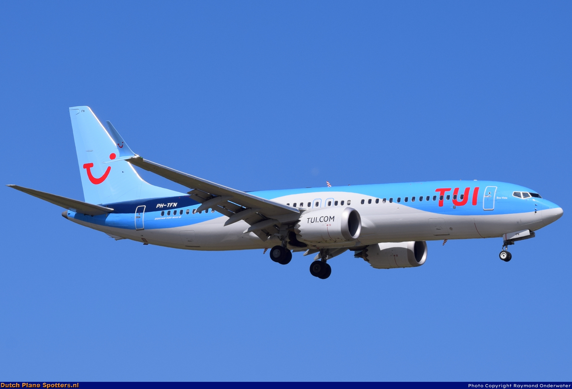 PH-TFN Boeing 737 MAX 8 TUI Airlines Netherlands by Raymond Onderwater