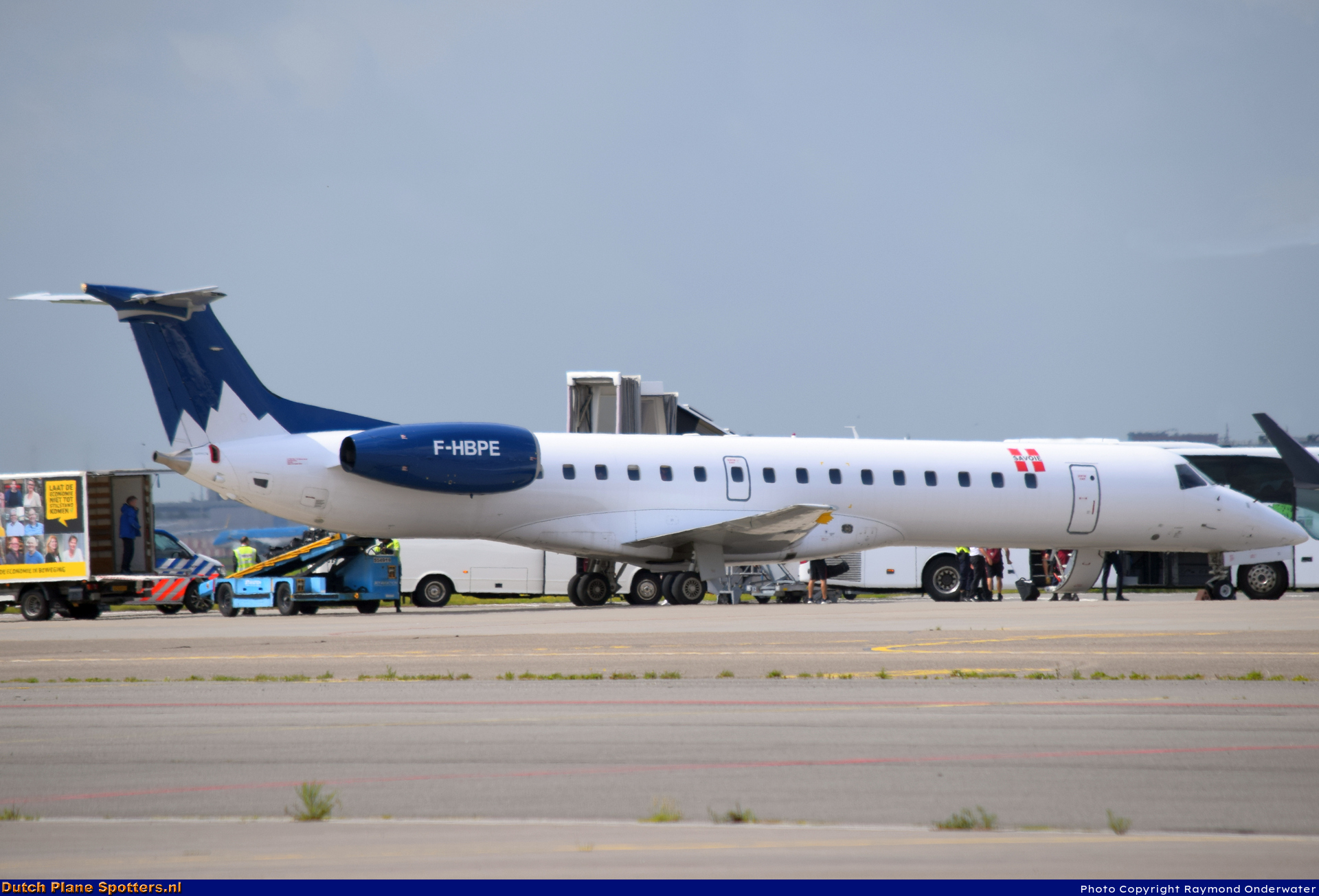 F-HBPE Embraer 145 Pan Européenne Air Service by Raymond Onderwater