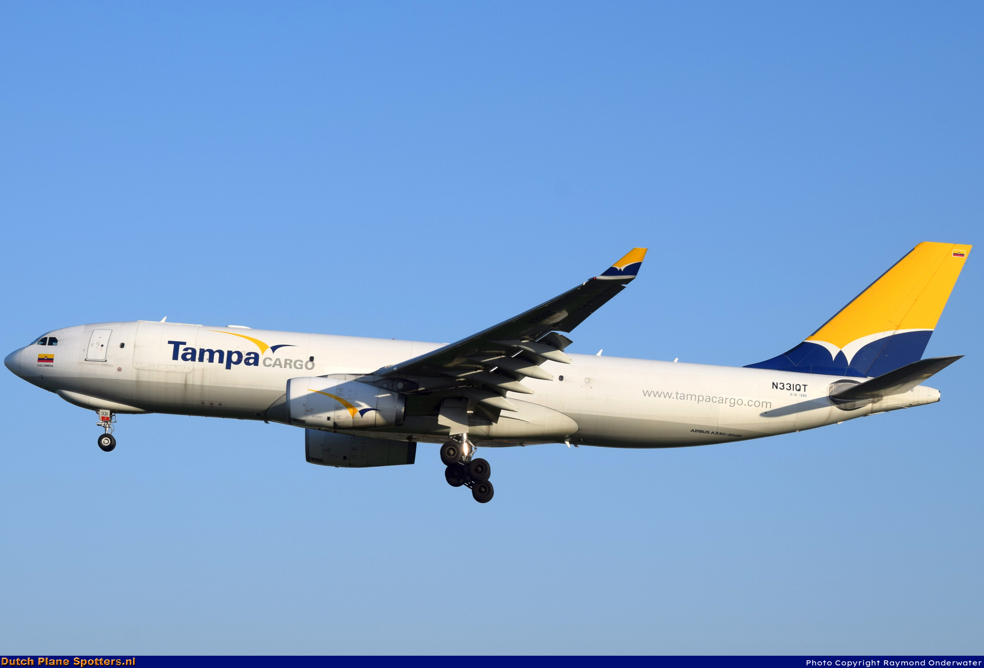 N331QT Airbus A330-200 Tampa Cargo by Raymond Onderwater