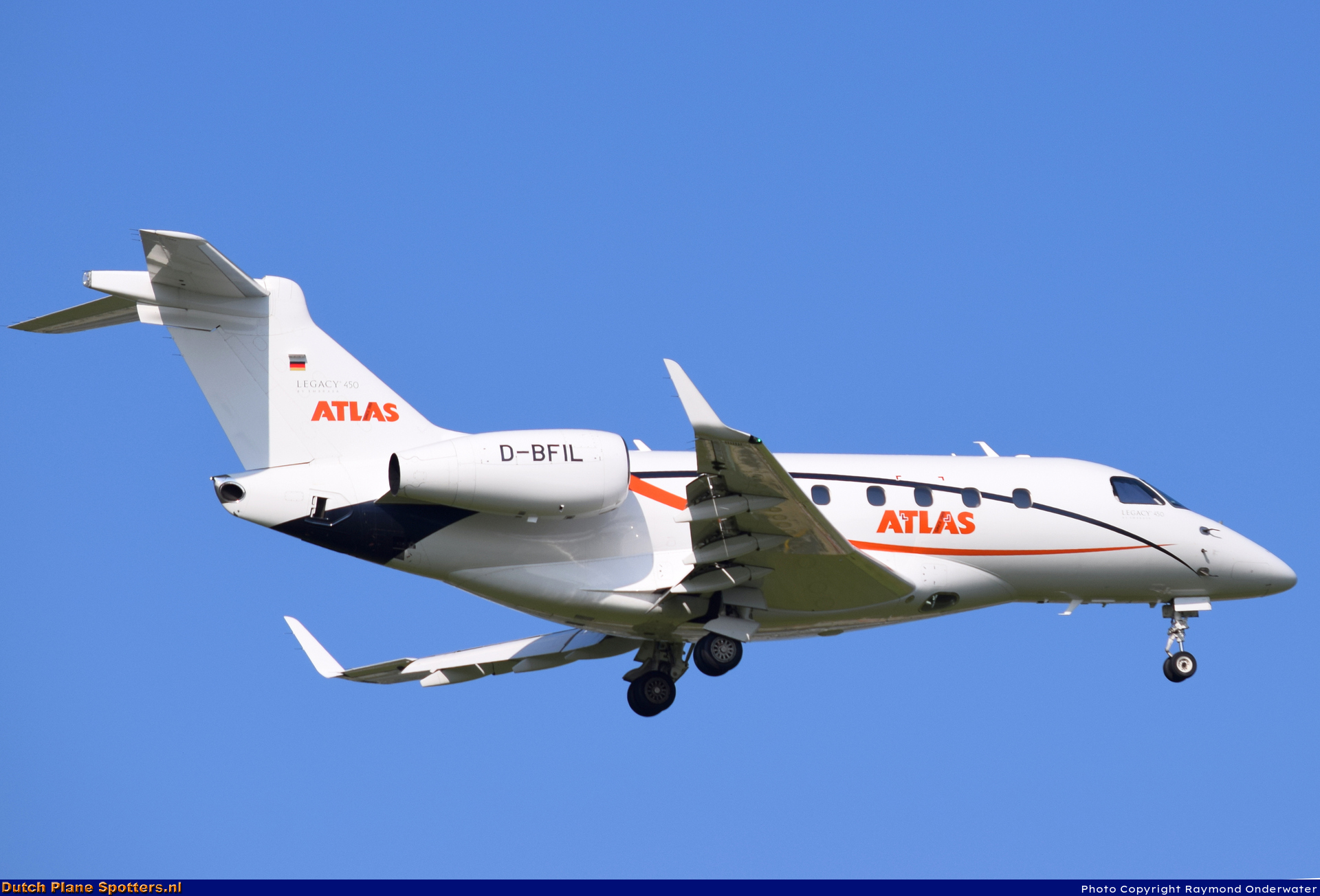 D-BFIL Embraer Legacy 450 Atlas Air Service by Raymond Onderwater