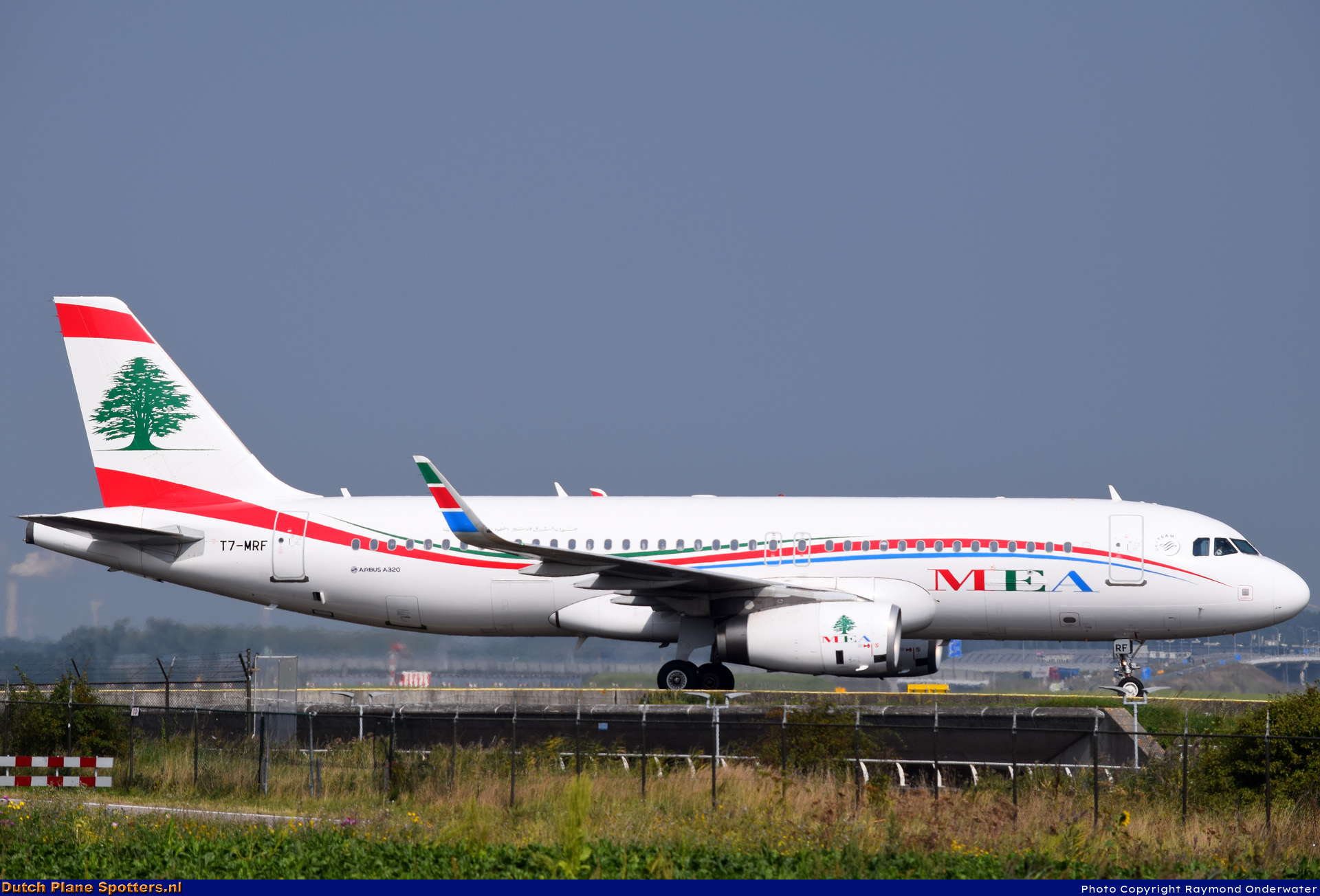 T7-MRF Airbus A320 Middle East Airlines (MEA) by Raymond Onderwater