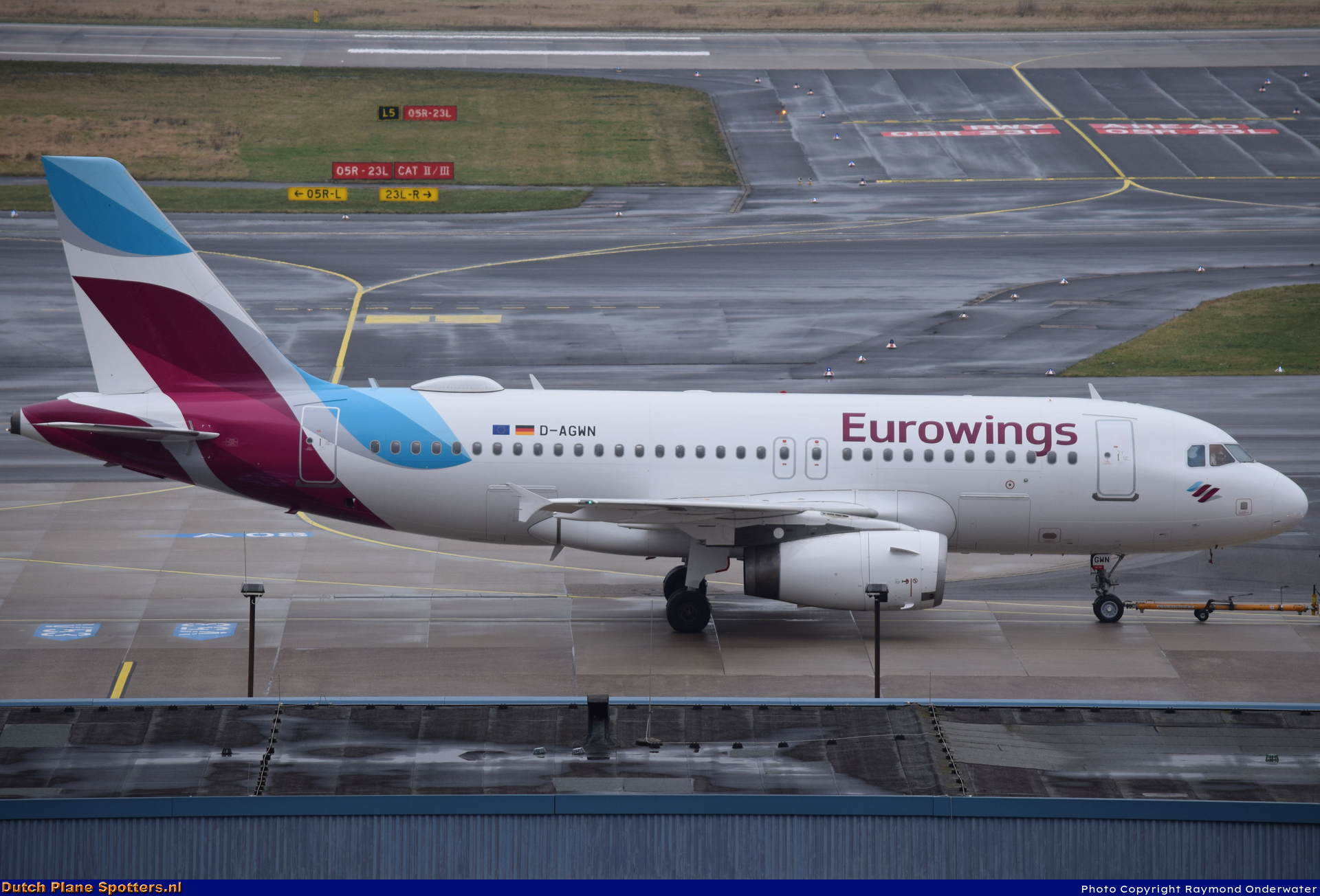 D-AGWN Airbus A319 Eurowings by Raymond Onderwater