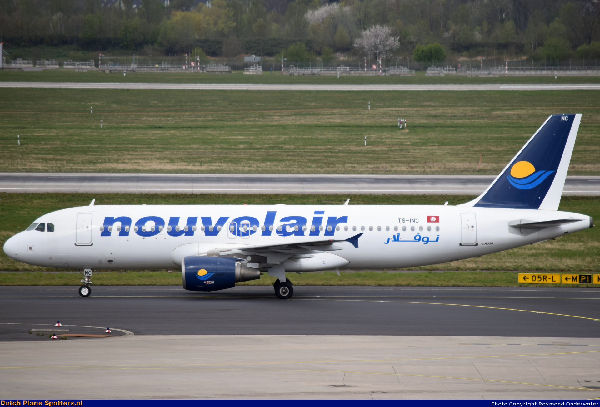 TS-INC Airbus A320 Nouvelair by Raymond Onderwater