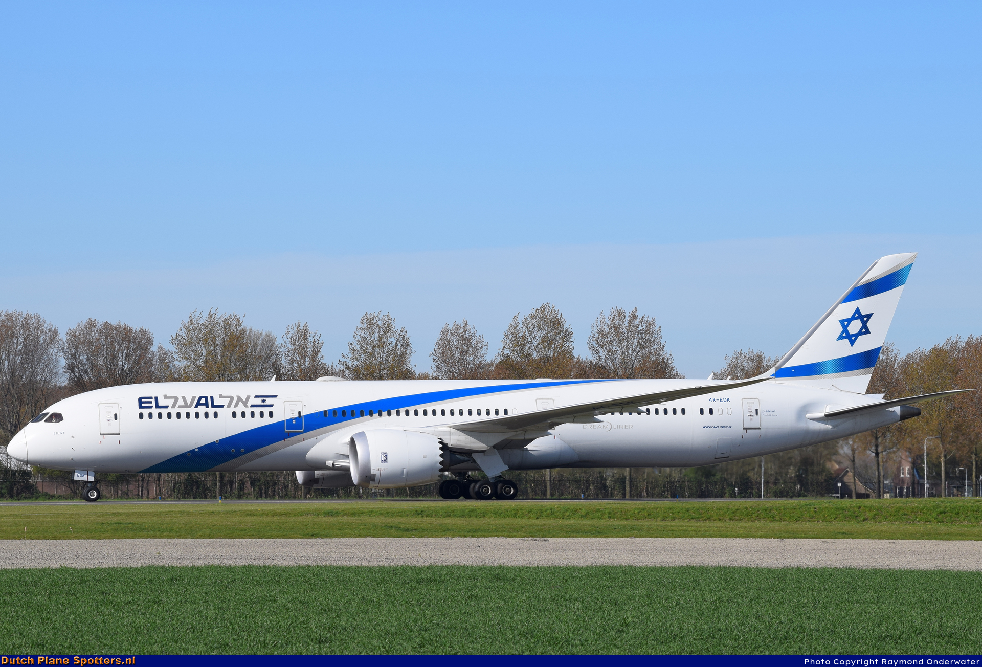 4X-EDK Boeing 787-9 Dreamliner El Al Israel Airlines by Raymond Onderwater