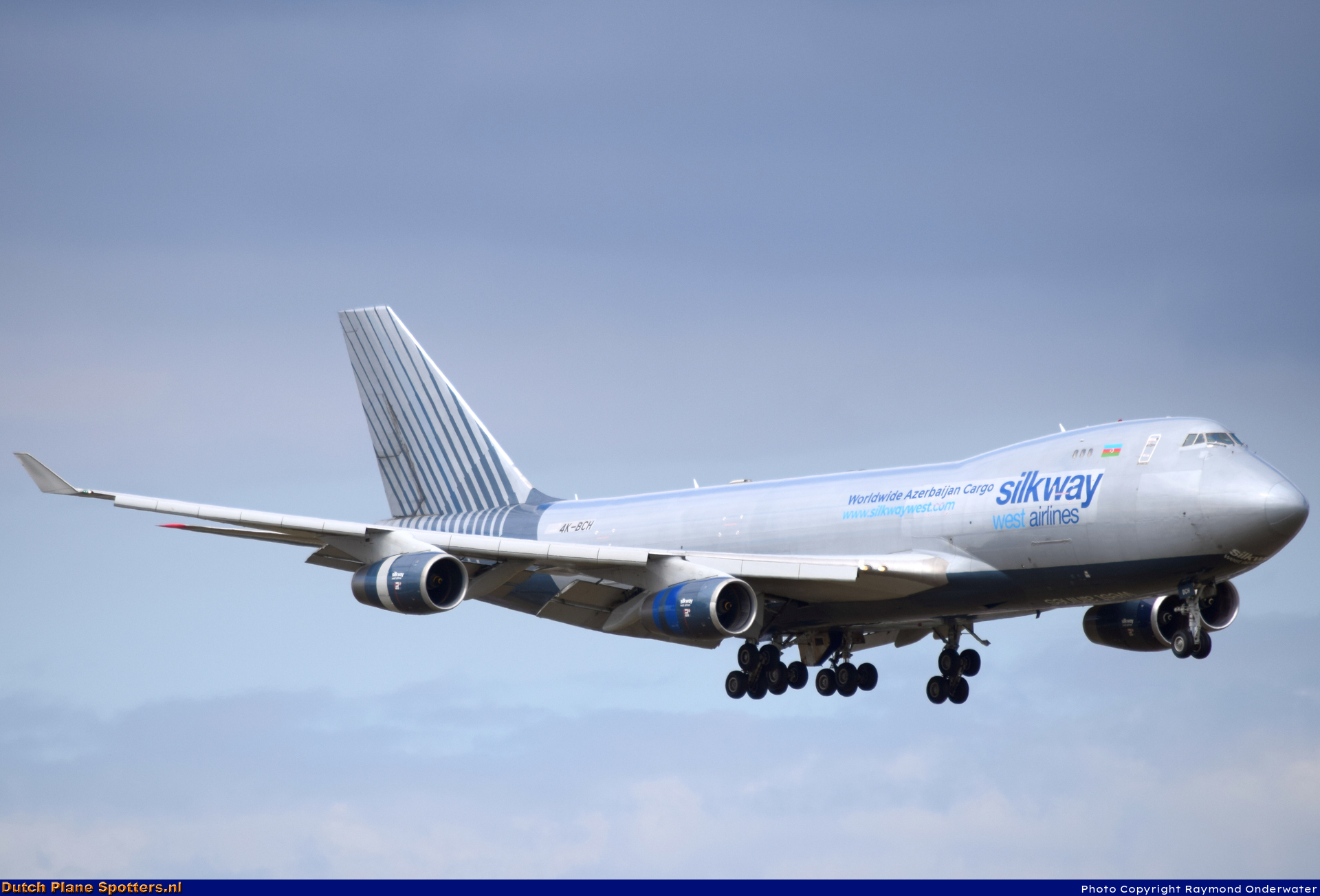 4K-BCH Boeing 747-400 Silk Way West Airlines by Raymond Onderwater