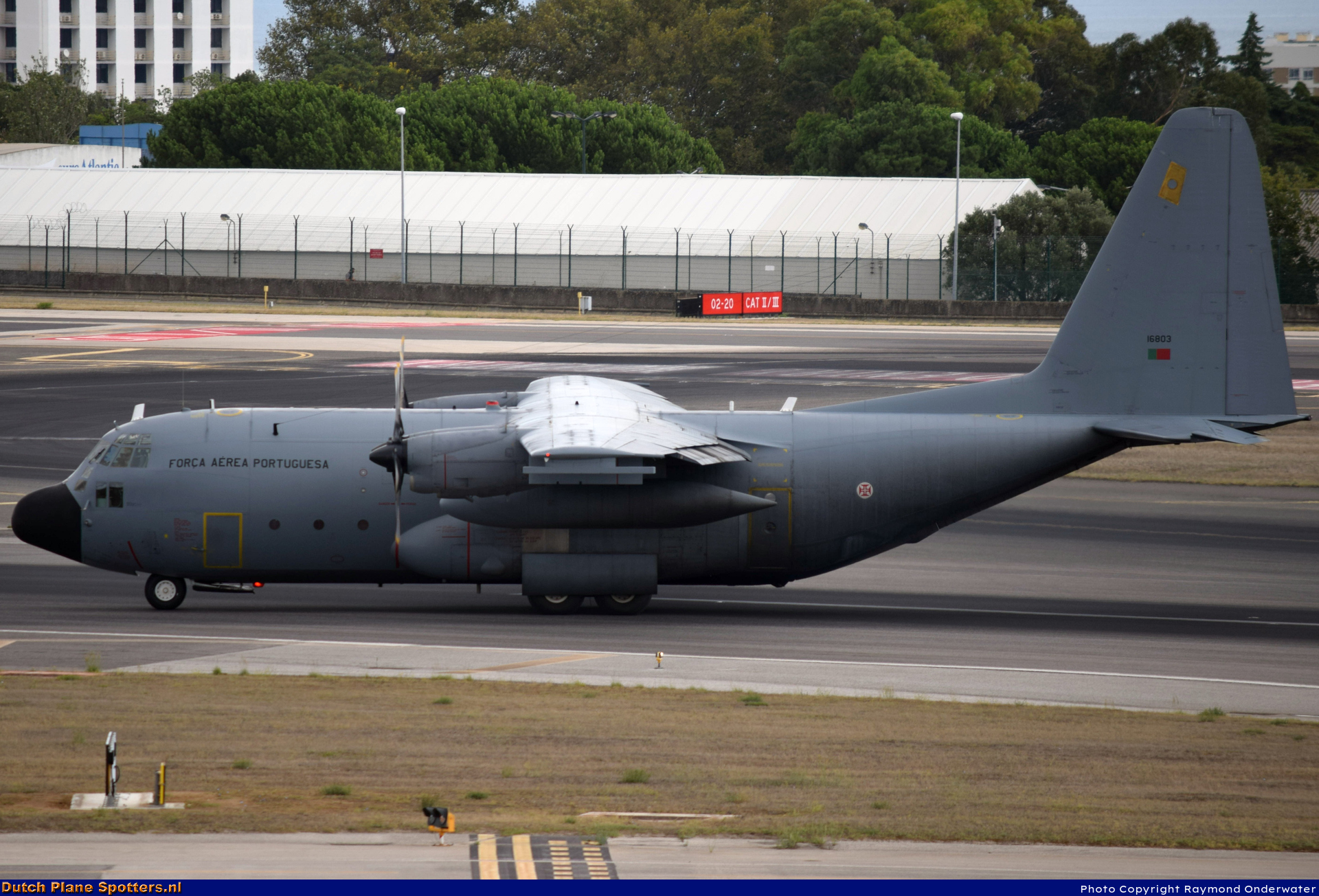 16803 Lockheed C-130 Hercules MIL - Portuguese Air Force by Raymond Onderwater