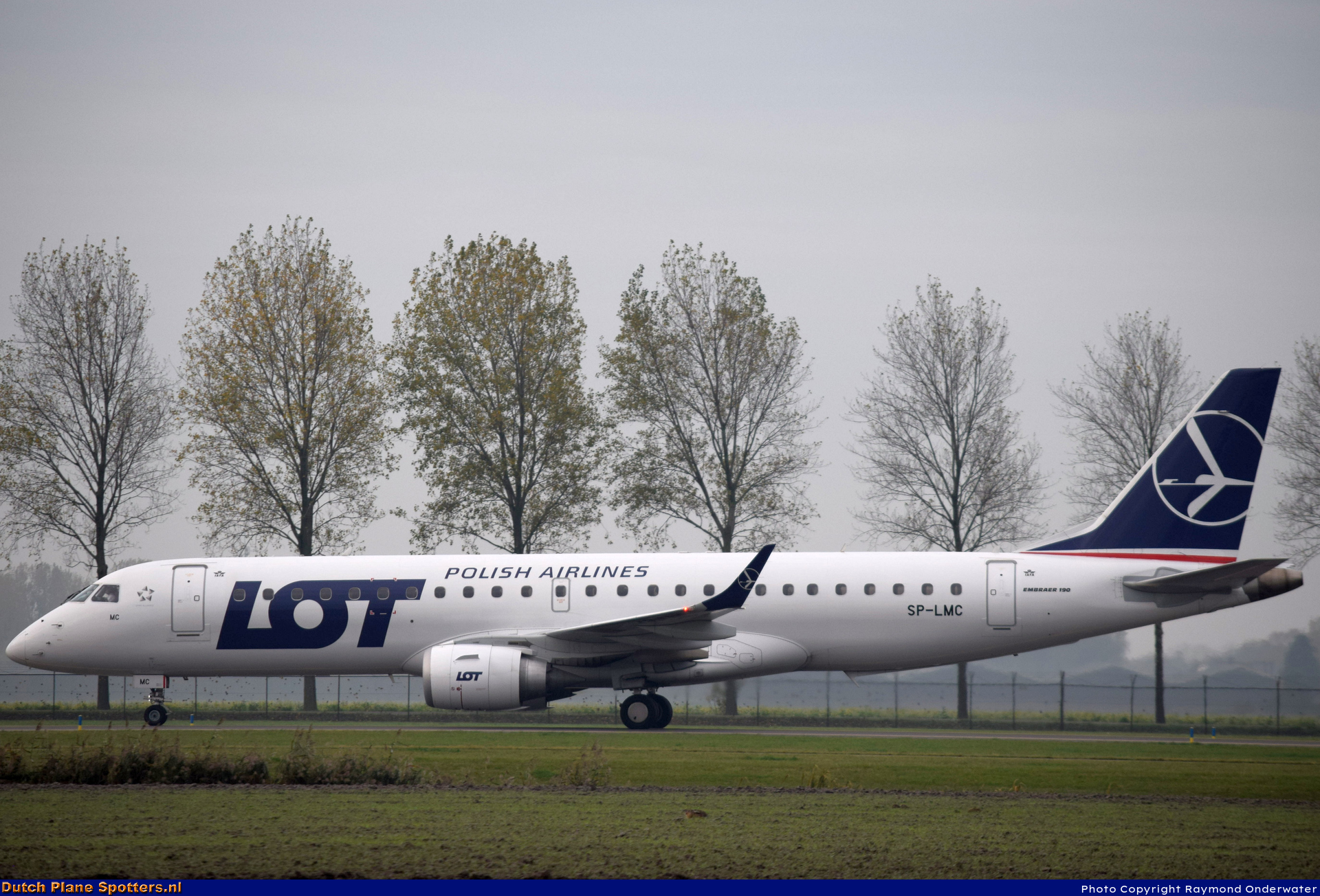 SP-LMC Embraer 190 LOT Polish Airlines by Raymond Onderwater