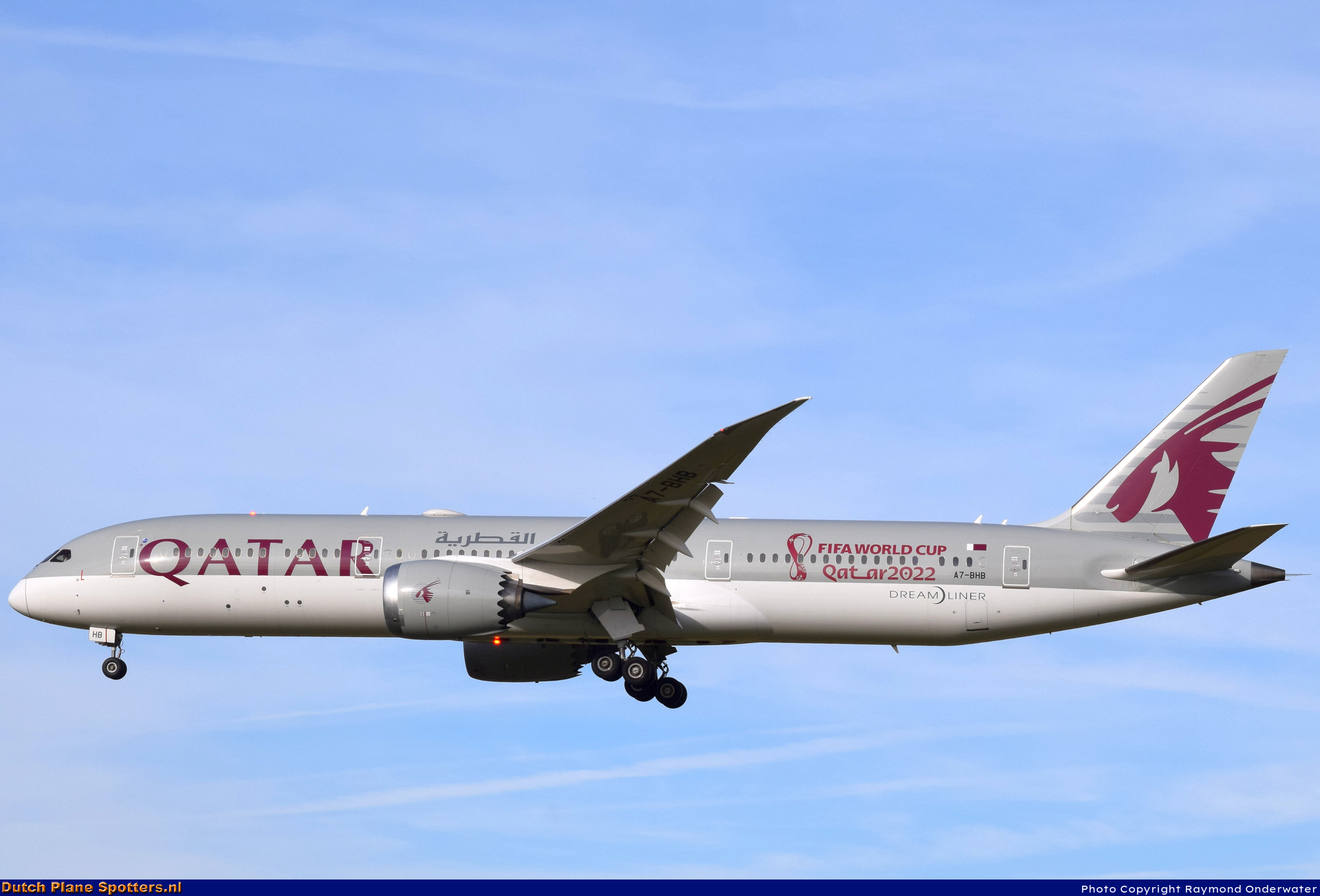 A7-BHB Boeing 787-9 Dreamliner Qatar Airways by Raymond Onderwater