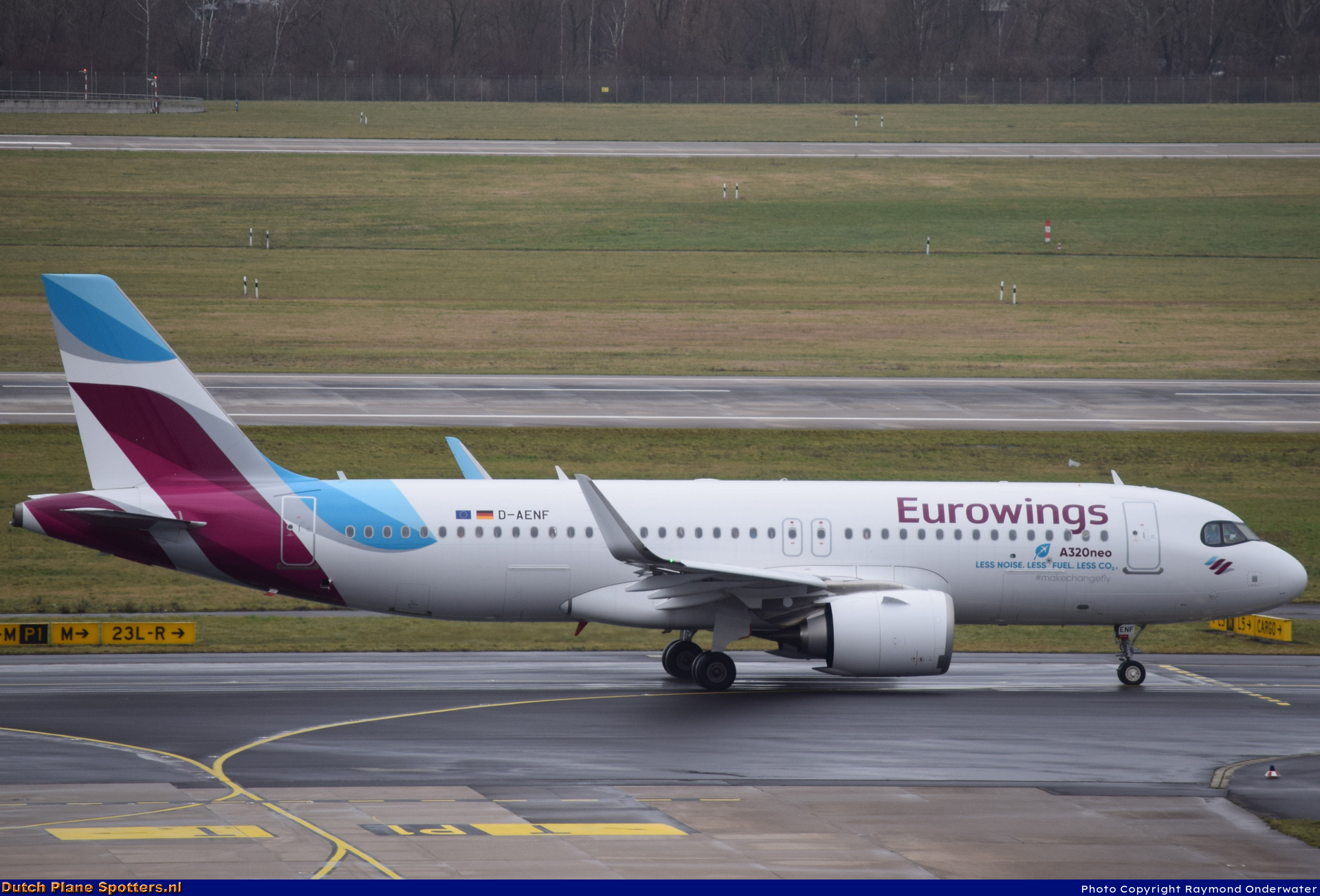 D-AENF Airbus A320neo Eurowings by Raymond Onderwater