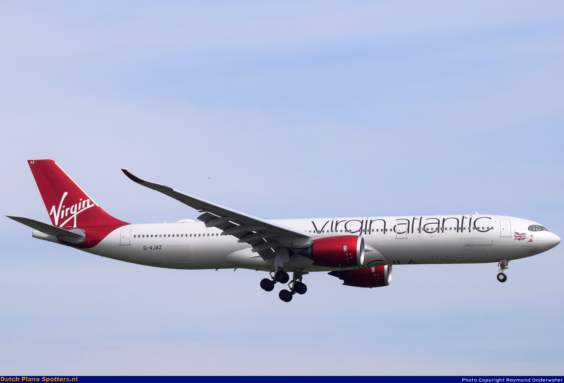 G-VJAZ Airbus A330-900 Virgin Atlantic by Raymond Onderwater