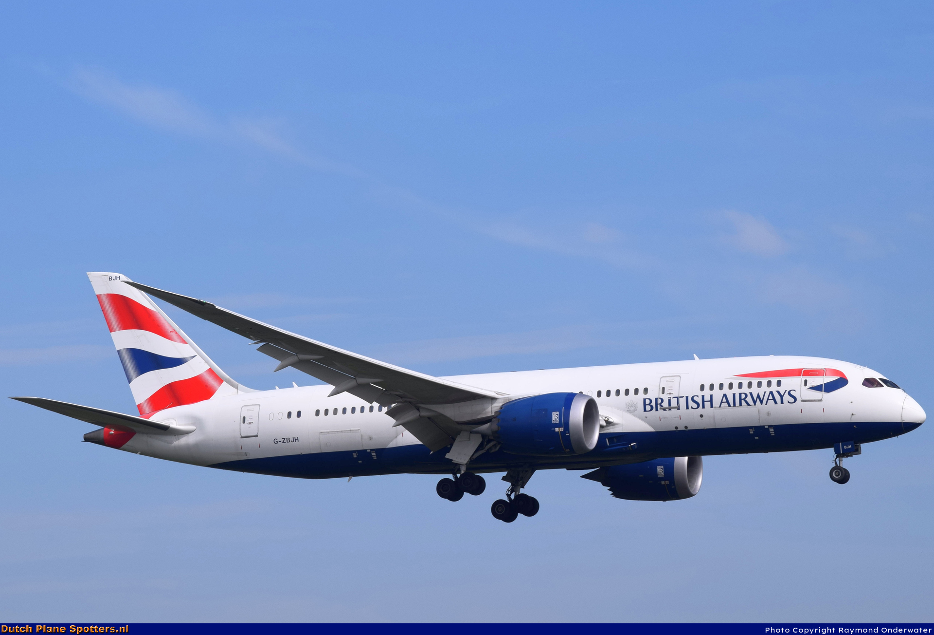 G-ZBJH Boeing 787-8 Dreamliner British Airways by Raymond Onderwater