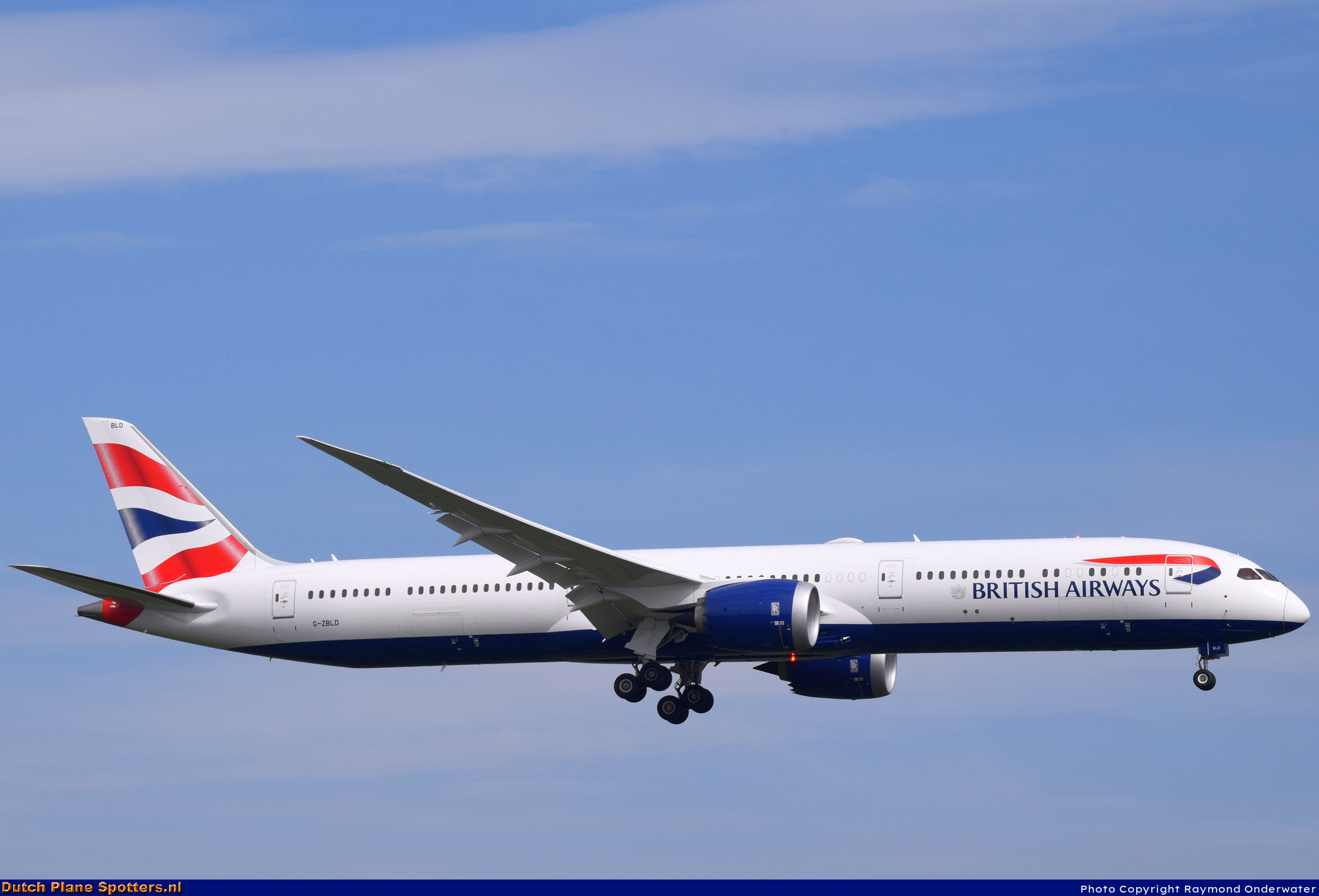 G-ZBLD Boeing 787-10 Dreamliner British Airways by Raymond Onderwater