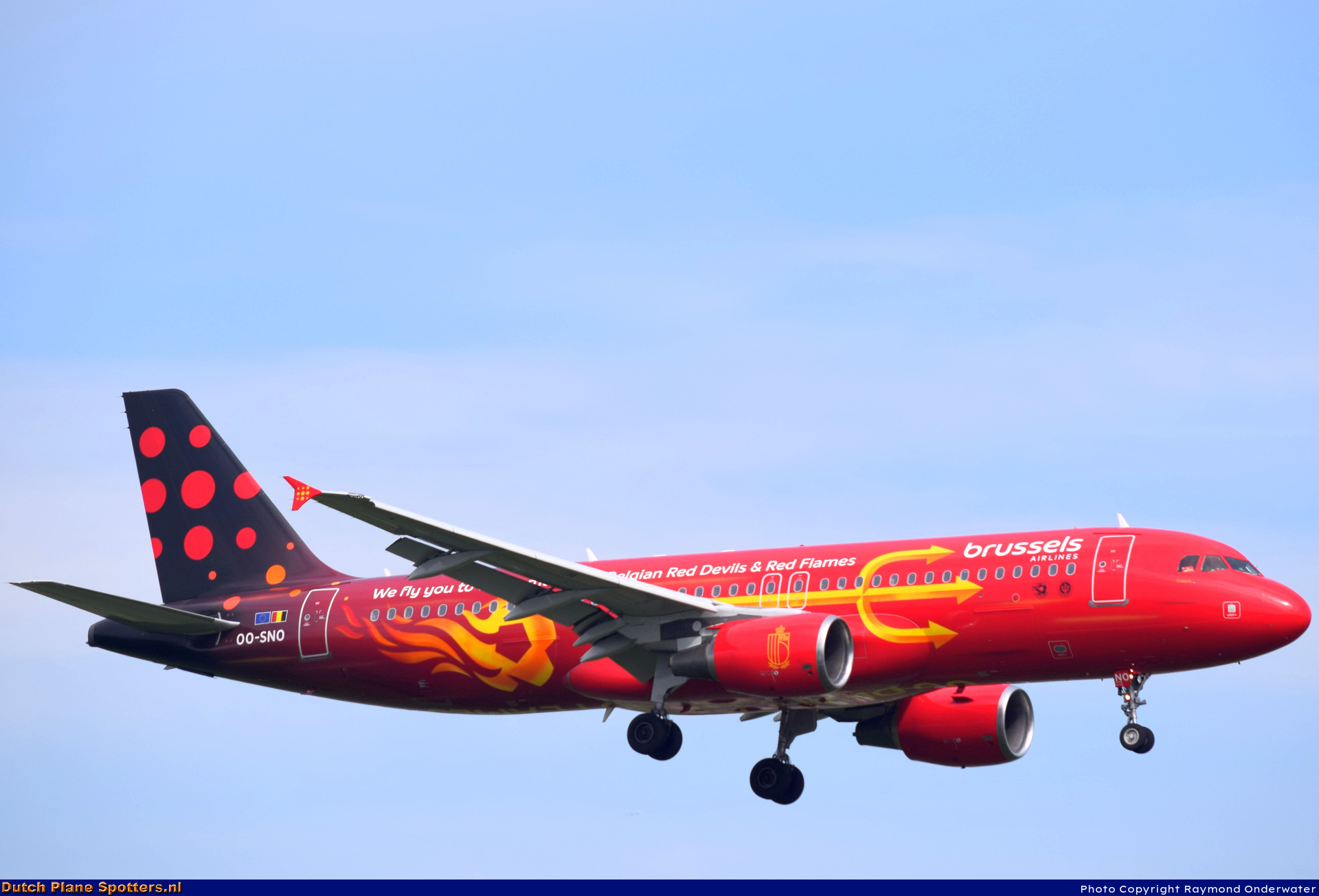 OO-SNO Airbus A320 Brussels Airlines by Raymond Onderwater