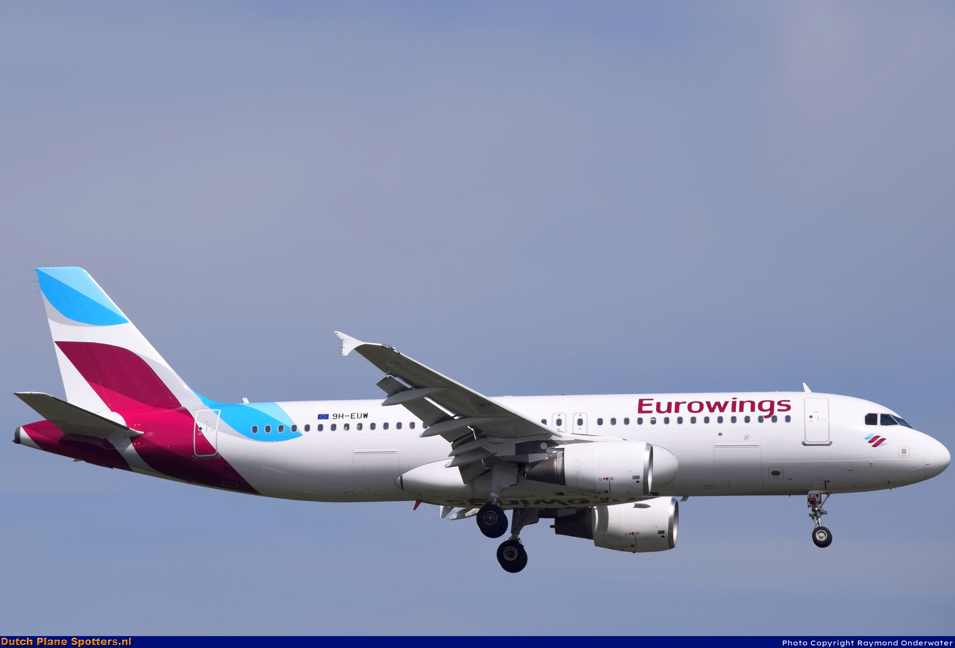 9H-EUW Airbus A320 Eurowings Europe Malta by Raymond Onderwater
