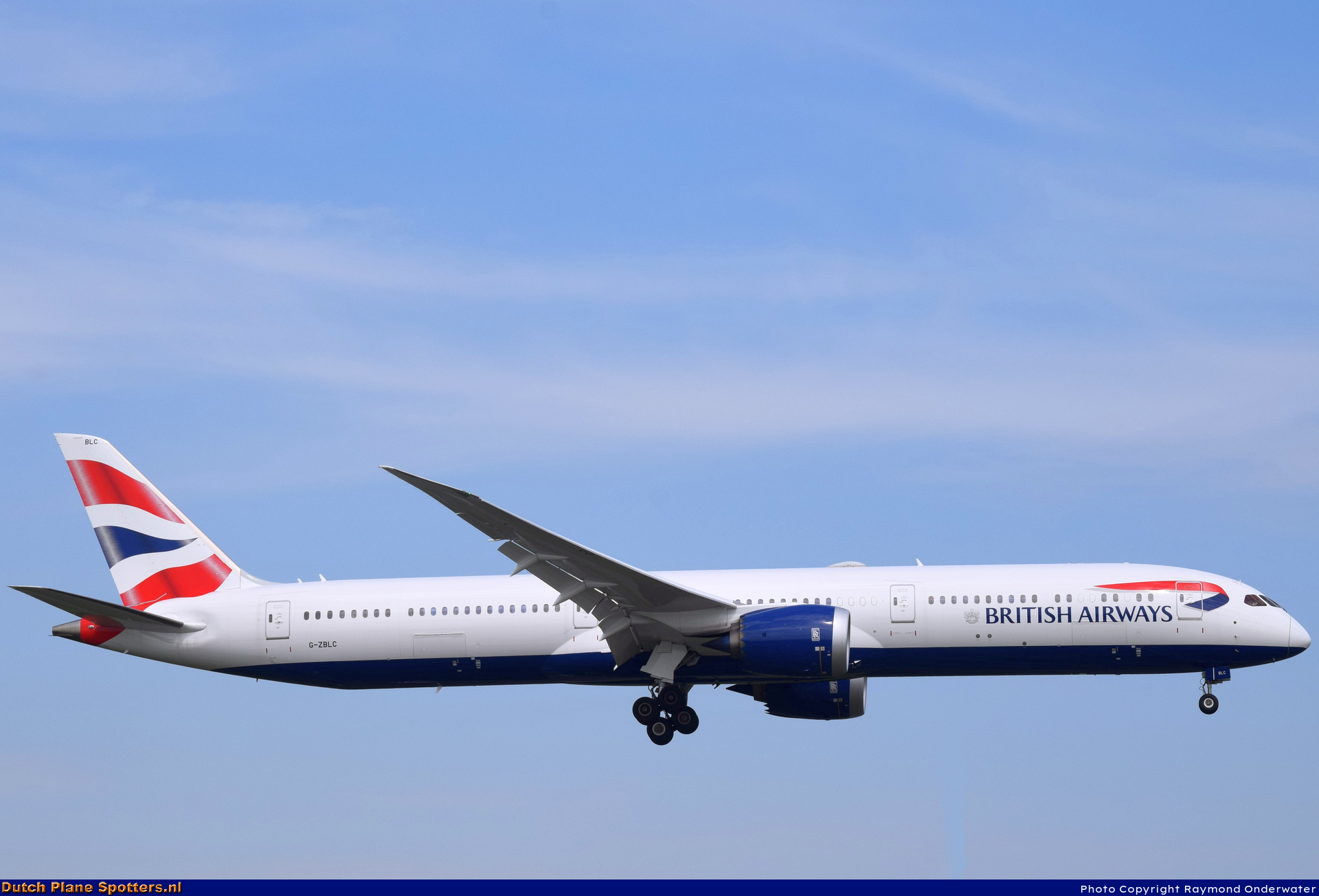 G-ZBLC Boeing 787-10 Dreamliner British Airways by Raymond Onderwater