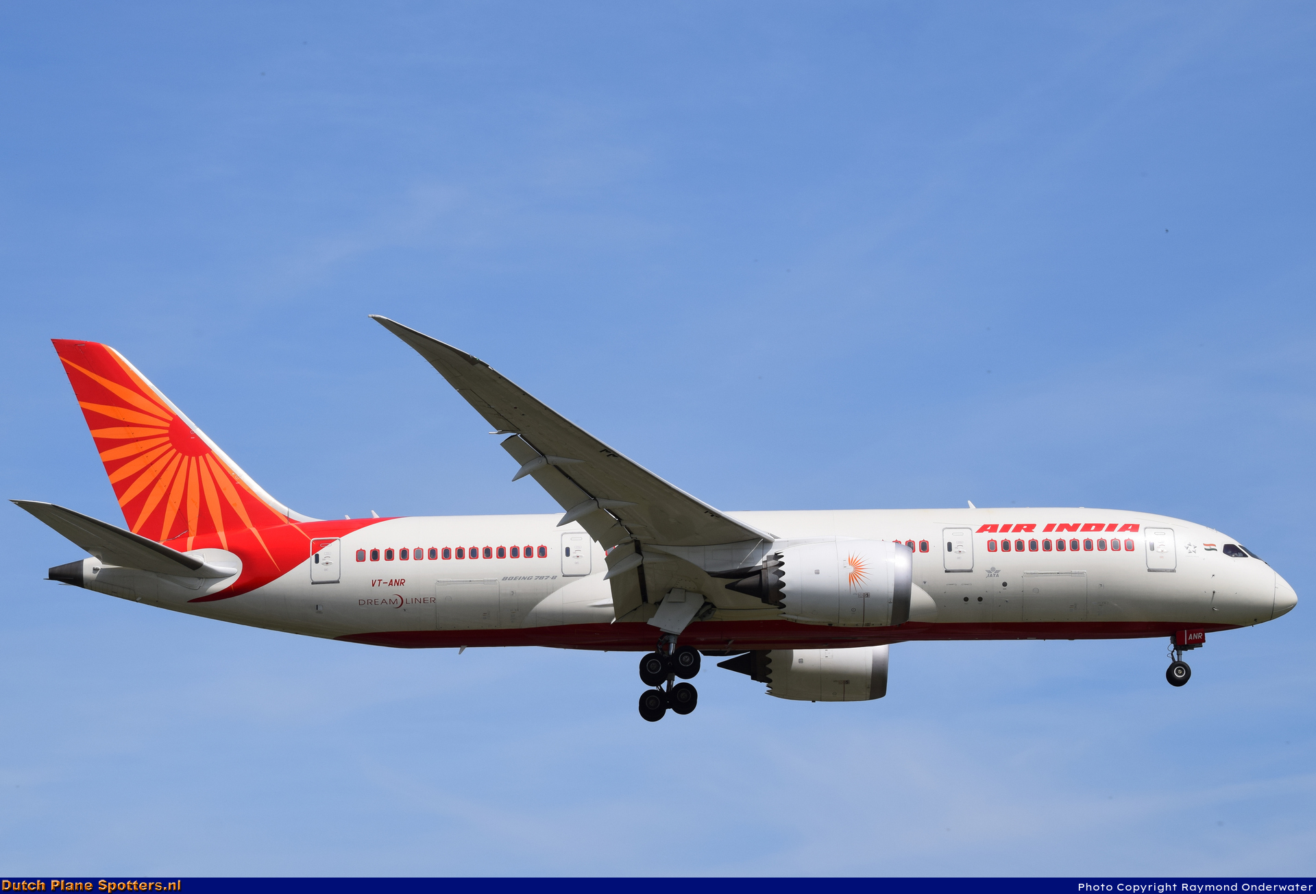 VT-ANR Boeing 787-8 Dreamliner Air India by Raymond Onderwater