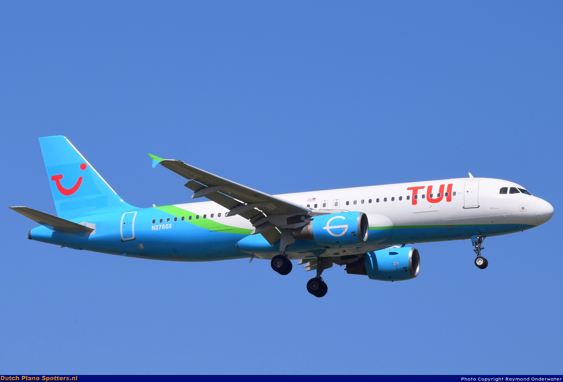 N276GX Airbus A320 GlobalX Airlines (TUI Airlines Netherlands) by Raymond Onderwater