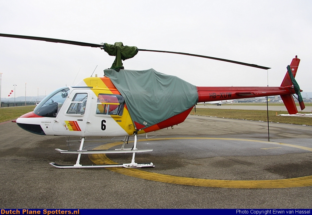 HB-XUW Bell 206 BB Heli by Erwin van Hassel